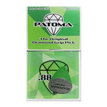 Patoma Delrin® Standard Pick: .88mm Green