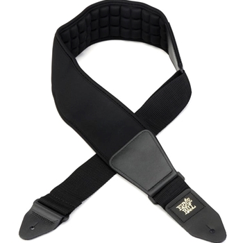 Ernie Ball Cloud Comfort Guitar Strap - wide, Black