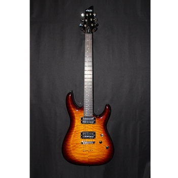 Schecter C-6 Plus Vintage Sunburst #444