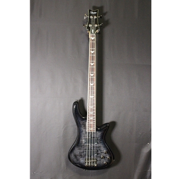 Schecter Stiletto Extreme 4 Bass Guitar - See-Thru Black