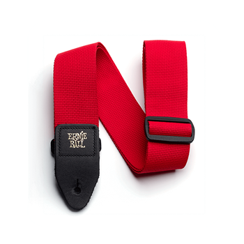 Ernie Ball Polypro Guitar Strap/Bass Strap - Red