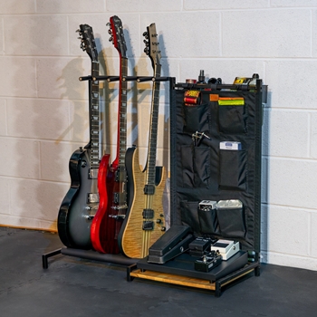 StoreYourBoard The Opener 5-Slot Guitar Rack | Black