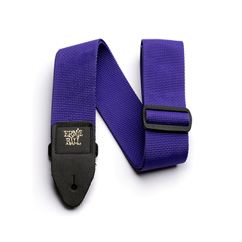 Ernie Ball Polypro Guitar Strap/Bass Strap - Purple