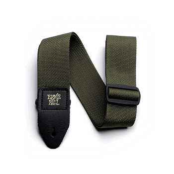 Ernie Ball Polypro Guitar Strap/Bass Strap - Olive