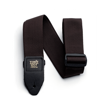 Ernie Ball Polypro Guitar Strap/Bass Strap - Brown
