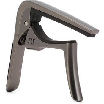 Dunlop 63CBK Trigger Fly Acoustic Guitar Capo - Gun Metal