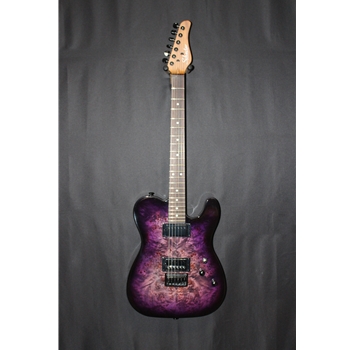 Schecter PT Standard Purple Burst Burl
