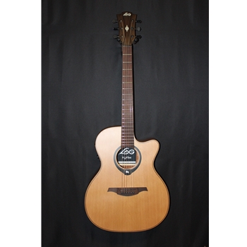 LAG HyVibe 10 Auditorium Cutaway Satin