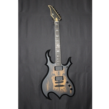 Wylde Audio Wrathmaker Pale Moon Ebony with Black Burst