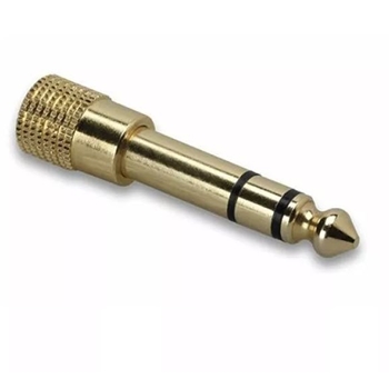 HOSA GHP-105 Headphone Adaptor, 3.5 mm TRS to 1/4 in TRS