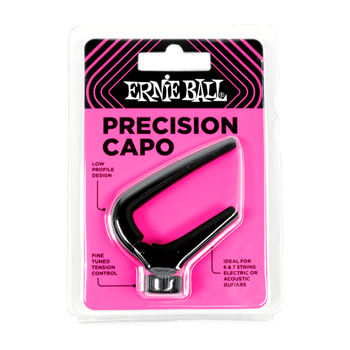 Ernie Ball Precision Capo - Black