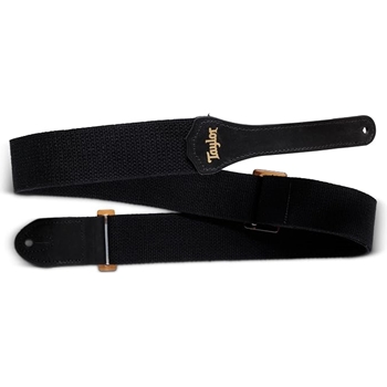 Taylor GS Mini Strap,Black Cotton,2"