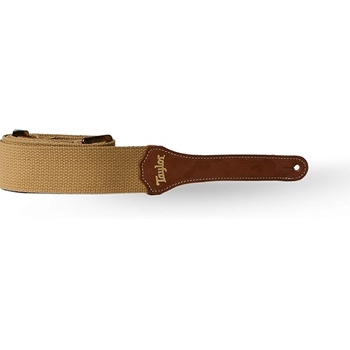 Taylor GS Mini Strap,Chocolate Tan Cotton,2"