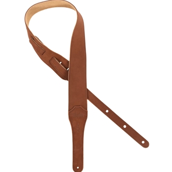 Taylor Strap Medium Brown Sanded Suede 2.5"