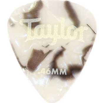 Taylor Celluloid 351 Picks Abalone 0.46mm 12-Pack