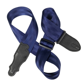 Franklin Strap The Aviator Seat Belt Guitar Strap blue