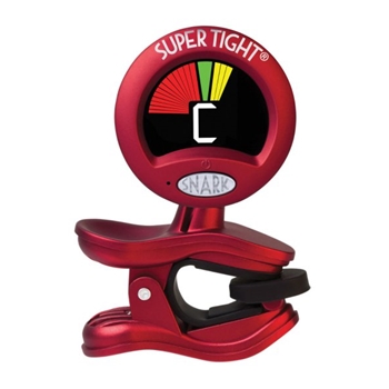 Snark ST-2 All Instrument Rechargeable Tuner. Red/Silver
